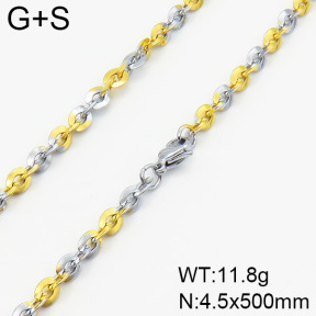 Stainless Steel Necklace  2N2001186aakl-368