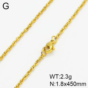 Stainless Steel Necklace  2N2001187avja-368