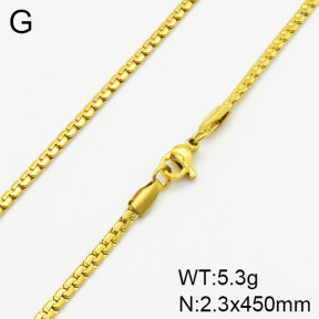 Stainless Steel Necklace  2N2001191vbmb-368