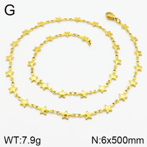 Stainless Steel Necklace  2N2001193ablb-368