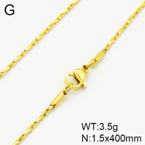 Stainless Steel Necklace  2N2001194baka-368