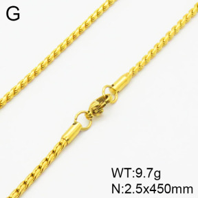 Stainless Steel Necklace  2N2001195baka-368
