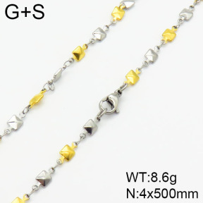 Stainless Steel Necklace  2N2001197ablb-368