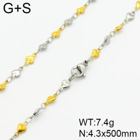Stainless Steel Necklace  2N2001198ablb-368