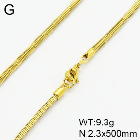 Stainless Steel Necklace  2N2001206ablb-368