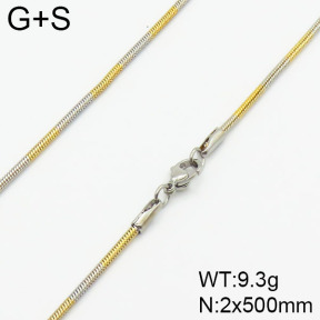 Stainless Steel Necklace  2N2001210ablb-368