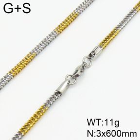 Stainless Steel Necklace  2N2001211ablb-368