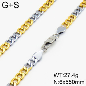 Stainless Steel Necklace  2N2001216bhva-368