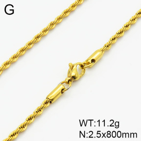 Stainless Steel Necklace  2N2001222vbmb-368