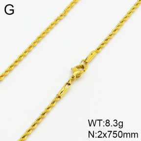 Stainless Steel Necklace  2N2001223vbll-368