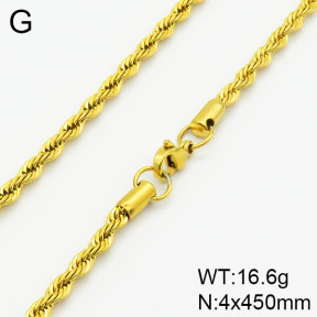 Stainless Steel Necklace  2N2001225ablb-368