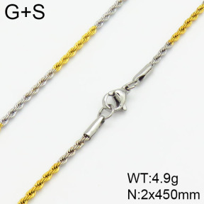 Stainless Steel Necklace  2N2001230baka-368