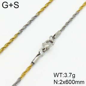 Stainless Steel Necklace  2N2001231baka-368