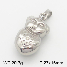 Stainless Steel Pendant  5P2001190bbov-226