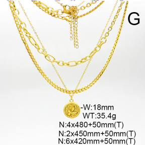 European SS Necklaces    6N2003438vhnv-908