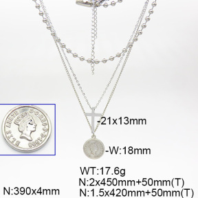 European SS Necklaces    6N2003451vhha-908