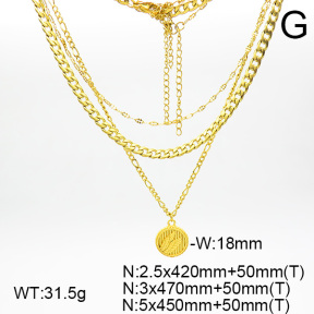 European SS Necklaces    6N2003470vhnv-908