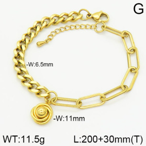 Stainless Steel Bracelet  2B2001057vbnl-436