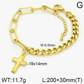 Stainless Steel Bracelet  2B2001061vbnl-436