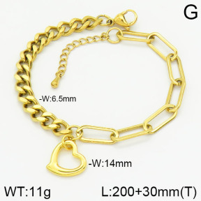 Stainless Steel Bracelet  2B2001073vbnl-436