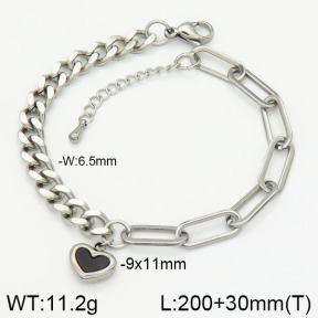 Stainless Steel Bracelet  2B4001398vbmb-436