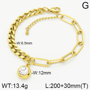 Stainless Steel Bracelet  2B4001399vbnl-436