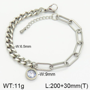 Stainless Steel Bracelet  2B4001408vbmb-436