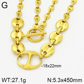 Stainless Steel Necklace  2N2001250vhov-656
