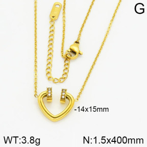 Stainless Steel Necklace  2N4000738vbpb-617