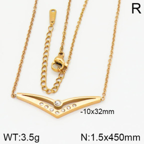 Stainless Steel Necklace  2N4000751bbov-617