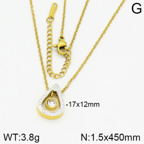 Stainless Steel Necklace  2N4000753bbov-617