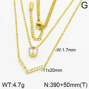 Stainless Steel Necklace  2N4000771bhia-617