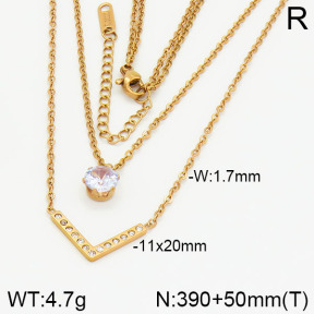 Stainless Steel Necklace  2N4000772bhia-617