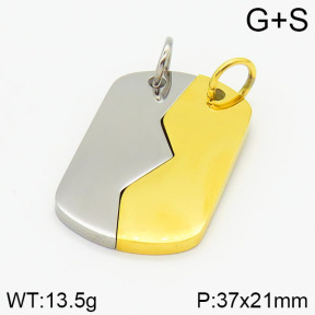 Stainless Steel Pendant  2P2000715vbnb-436