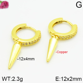 Fashion Copper Earrings  F2E400456abol-J147