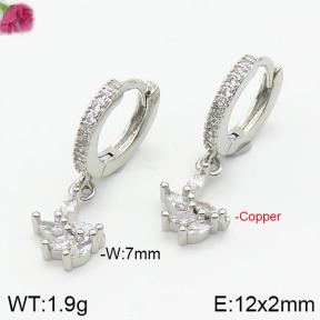 Fashion Copper Earrings  F2E400467abol-J147