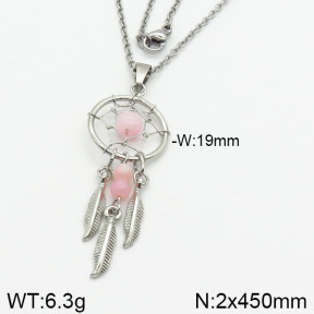Stainless Steel Necklace  2N4000775vbnb-256