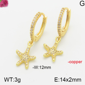 Fashion Copper Earrings  F5E400657vhha-J111