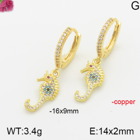 Fashion Copper Earrings  F5E400659vhha-J111
