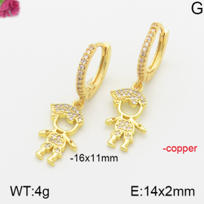 Fashion Copper Earrings  F5E400664vhha-J111