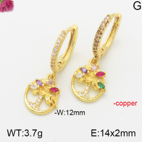 Fashion Copper Earrings  F5E400665vhha-J111