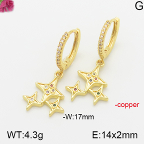 Fashion Copper Earrings  F5E400666vhha-J111