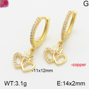 Fashion Copper Earrings  F5E400672vhha-J111