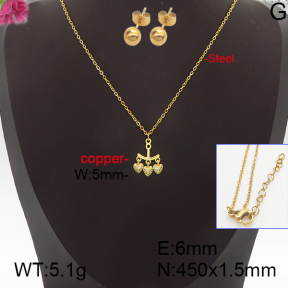 Fashion Copper Sets  F5S001482vhha-J111