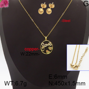 Fashion Copper Sets  F5S001545bhva-J111