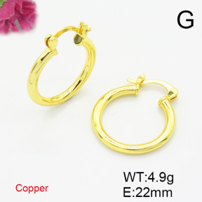 Fashion Copper Earrings  F6E200175baka-L017
