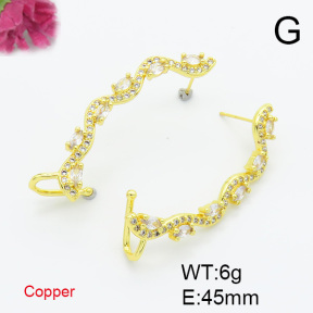 Fashion Copper Earrings  F6E403575bhia-L017