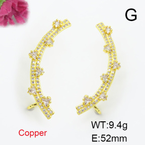 Fashion Copper Earrings  F6E403579bhia-L017