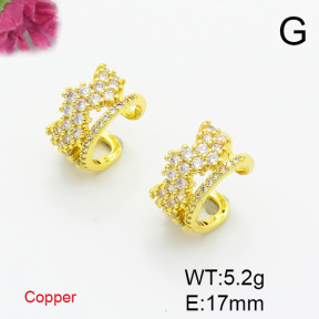 Fashion Copper Earrings  F6E403582vbmb-L017