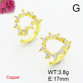 Fashion Copper Earrings  F6E403586vbmb-L017